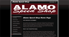 Desktop Screenshot of alamospeedshop.com